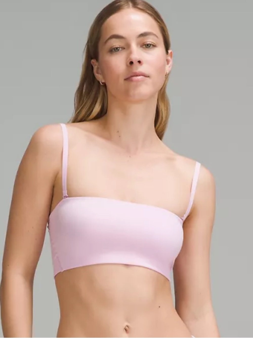 LULULEMON Wundermost Ultra-Soft Nulu Bandeau Bralette
A-D Cups vitapink sz 8